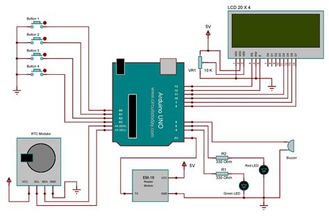 block diagram of rfid based attendance system using arduino|rfid attendance system using nodemcu.